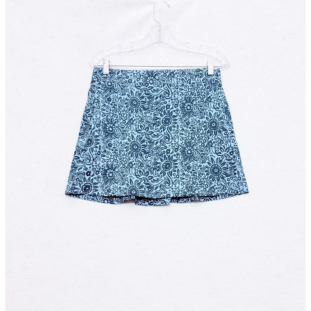 Ripskirt Hawaii Womens Length 1 Adjustable Wrap Skirt Small Tuscan Blues NEW